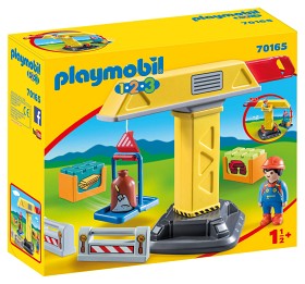 Bilde av Playmobil 1.2.3 - Lyftkran