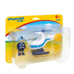 Bilde av Playmobil 1.2.3 - Polishelikopter 9383