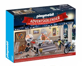 Bilde av Playmobil 71347 Police Adventskalender Museumstyveri
