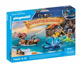 Bilde av Playmobil 71636 Pirates Adventskalender