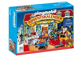 Bilde av Playmobil Christmas - Adventskalender Tomtens besök i leksaksaffären