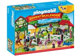 Bilde av Playmobil Christmas - Ridanläggning Adventskalender 9262