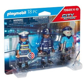 Bilde av Playmobil City Action 70669 Figursett politi