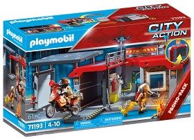 Bilde av Playmobil City Action 71193 Portable Fire Station