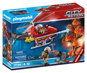 Bilde av Playmobil City Action 71195 Fire Helicopter 