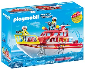 Bilde av Playmobil City Action - Brandräddningsbåt