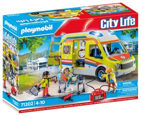 Bilde av Playmobil City Life 71202 Ambulanse med lys og lyder