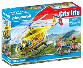 Bilde av Playmobil City Life 71203 Redningshelikopter 