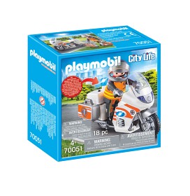 Bilde av Playmobil City Life - Ambulansmotorcykel