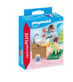 Bilde av Playmobil City Life 70301 Jente med tannbørste