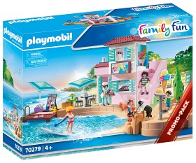 Bilde av Playmobil City Life - Glasscafé vid hamnen 70279