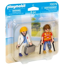 Bilde av Playmobil City Life - Läkare och patient