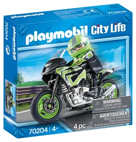 Bilde av Playmobil City Life - Motorcykel med förare