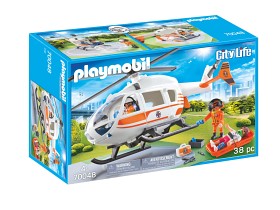 Bilde av Playmobil City Life 70048 Redningshelikopter