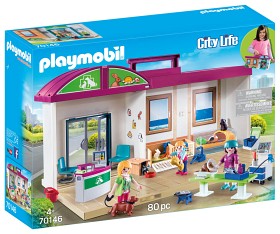 Bilde av Playmobil City Life - Veterinärklinik att ta med