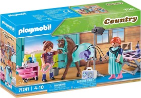 Bilde av Playmobil Country 71241 Veterinær for hester