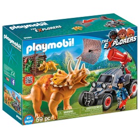 Bilde av Playmobil Dinos - Jeep med dinosaurusnät 9434