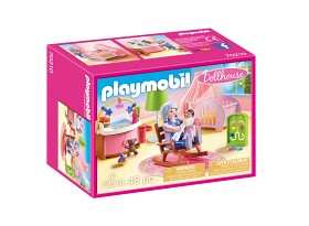 Bilde av Playmobil Dollhouse 70210 Soverom for baby