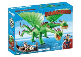 Bilde av Playmobil Dragons - Flåbusa och Flåbuse med Rap och Kräk 9458