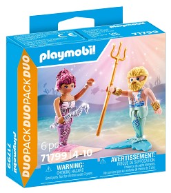 Bilde av Playmobil DuoPack 71799 Havfrue og Triton