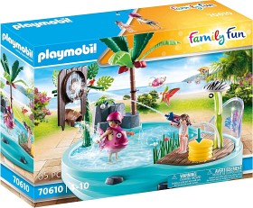 Bilde av Playmobil Family Fun 70610 Lekebasseng med vannspray