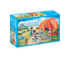 Bilde av Playmobil Family Fun  - Campingtur med stort tält