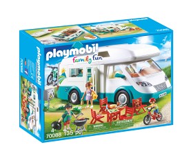 Bilde av Playmobil Family Fun 70088 Familie bobil