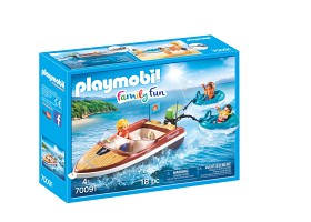 Bilde av Playmobil Family Fun  - Racerbåt med surfare