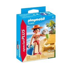 Bilde av Playmobil Family Fun - Semesterfirare med solstol 70300