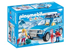 Bilde av Playmobil Family Fun - Bil med takbox 9281
