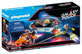 Bilde av Playmobil Galaxy Police 70019 Politiet skyve kjøretøy