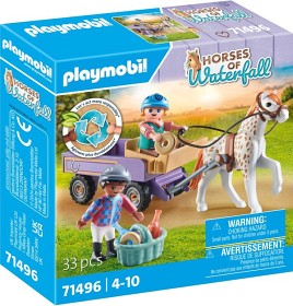 Bilde av Playmobil Horses of Waterfall 71496 Ponnyvogn