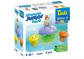 Bilde av Playmobil Junior & Tinti 71439 Colourful Jelly Fish Family
