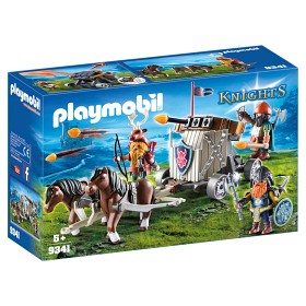 Bilde av Playmobil Knights - Hästspann med dvärgar och ballist 9341