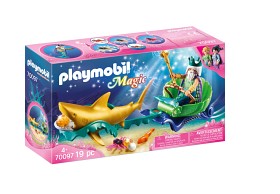 Bilde av Playmobil Magic - Havskungen med hajvagn