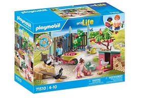 Bilde av Playmobil My Life 71510 Liten kyllingfarm i Tiny House Garden