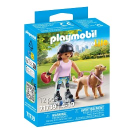 Bilde av Playmobil My Life 71739 Skater med Retriever