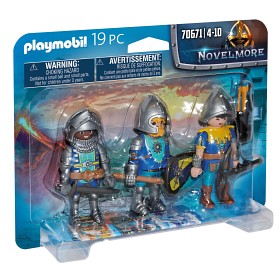 Bilde av Playmobil Novelmore 70671 Novelmore knight 3-pakning