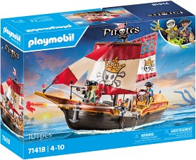 Bilde av Playmobil Pirates 71418 Lite piratskip