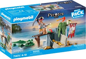 Bilde av Playmobil Pirates 71473 Pirat med alligator