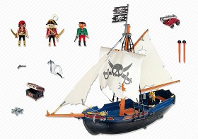 Bilde av Playmobil Pirates - Piratskepp