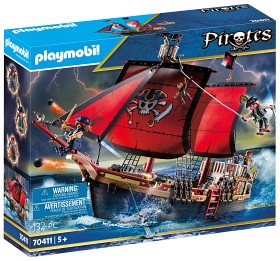 Bilde av Playmobil Pirates 70411 Piratskip med hodeskaller