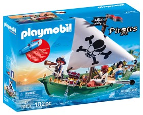 Bilde av Playmobil Pirates - Piratskepp med undervattensmotor