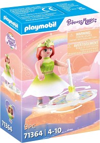 Bilde av Playmobil Princess Magic 71364 Himmelsk regnbuesnurre med prinsesse