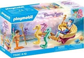 Bilde av  Playmobil Princess Magic 71500 Havfrue med sjøhestvogn