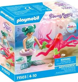 Bilde av Playmobil Princess Magic 71503 Havfrue med fargeskiftende blekksprut