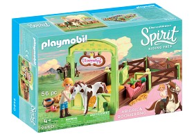 Bilde av Playmobil Spirit - Hästbox Abigail och Boomerang 9480