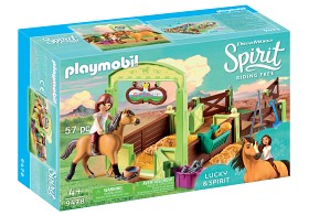 Bilde av Playmobil Spirit - Hästbox Lucky och Spirit 9478