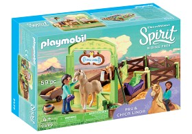 Bilde av Playmobil Spirit - Hästbox Pru och Chica Linda 9479