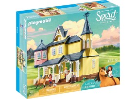 Bilde av Playmobil Spirit 9475 Luckys lykkelige hjem